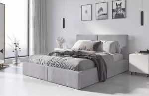 łóżko z pojemnikiem 120x200