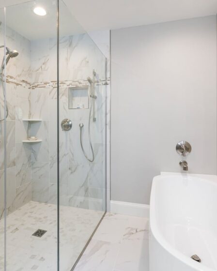 szklana kabina prysznicowa