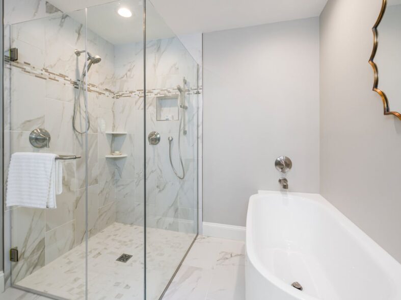 szklana kabina prysznicowa